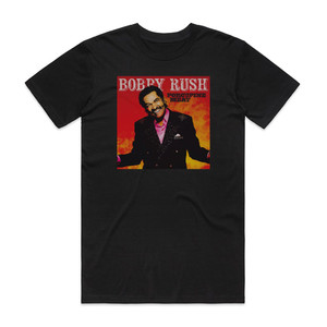 Bobby Rush Porcupine Meat Album Cover T-Shirt Black Bobby Rush Porcupine Meat Album Cover T-Shirt Black
