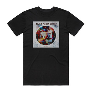 Black Moon Circle Andromeda Album Cover T-Shirt Black Black Moon Circle Andromeda Album Cover T-Shirt Black