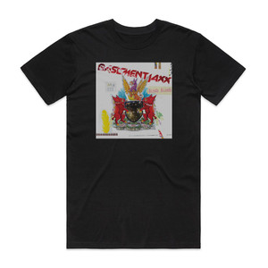 Basement Jaxx Kish Kash Album Cover T-Shirt Black