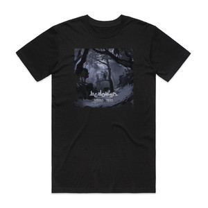 Bedowyn Wolves Trees Album Cover T-Shirt Black Bedowyn Wolves Trees Album Cover T-Shirt Black