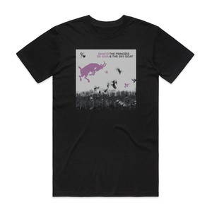 Banco de Gaia The Princess The Sky Goat Album Cover T-Shirt Black Banco de Gaia The Princess The Sky Goat Album Cover T-Shirt Black