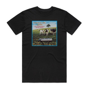 Banco de Gaia Live At Glastonbury 2 Album Cover T-Shirt Black