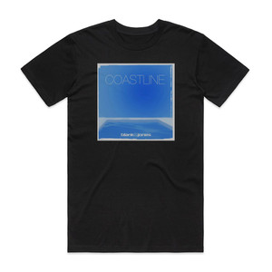 Blank and Jones Coastline Album Cover T-Shirt Black Blank and Jones Coastline Album Cover T-Shirt Black