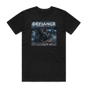 Bear McCreary Defiance Album Cover T-Shirt Black Bear McCreary Defiance Album Cover T-Shirt Black