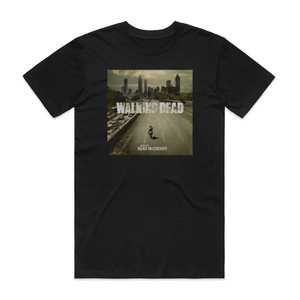 Bear McCreary The Walking Dead Season 1 Album Cover T-Shirt Black Bear McCreary The Walking Dead Season 1 Album Cover T-Shirt Black