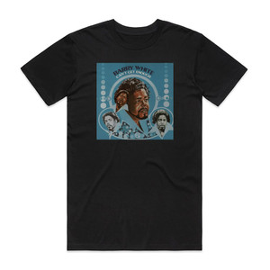 Barry White Cant Get Enough Album Cover T-Shirt Black