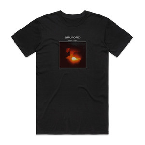 Bruford One Of A Kind Album Cover T-Shirt Black Bruford One Of A Kind Album Cover T-Shirt Black