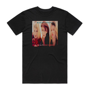 Bananarama It Aint What You Do Album Cover T-Shirt Black Bananarama It Aint What You Do Album Cover T-Shirt Black
