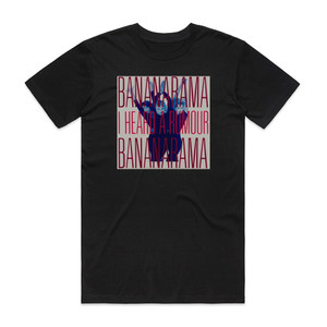 Bananarama I Heard A Rumour Album Cover T-Shirt Black Bananarama I Heard A Rumour Album Cover T-Shirt Black
