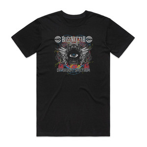 Bassnectar Divergent Spectrum Album Cover T-Shirt Black Bassnectar Divergent Spectrum Album Cover T-Shirt Black