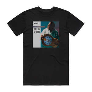 Bukka White The Complete Bukka White Album Cover T-Shirt Black Bukka White The Complete Bukka White Album Cover T-Shirt Black