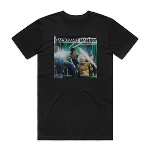 Backyard Babies Making Enemies Is Good Album Cover T-Shirt Black Backyard Babies Making Enemies Is Good Album Cover T-Shirt Black
