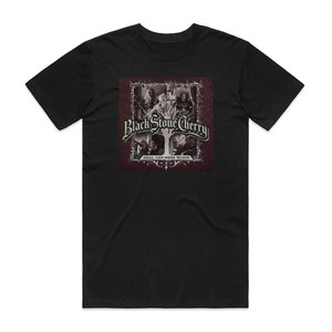 Black Stone Cherry Hell And High Water Album Cover T-Shirt Black Black Stone Cherry Hell And High Water Album Cover T-Shirt Black
