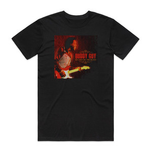 Buddy Guy Sit And Cry The Blues Album Cover T-Shirt Black