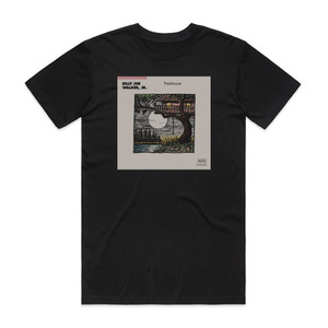 Billy Joe Walker Jr Treehouse Album Cover T-Shirt Black