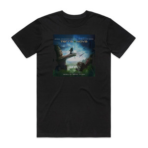 Brian Tyler Terra Nova Album Cover T-Shirt Black Brian Tyler Terra Nova Album Cover T-Shirt Black