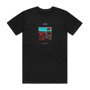 Black Submarine New Shores Album Cover T-Shirt Black