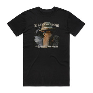 Billy Gibbons The Big Bad Blues Album Cover T-Shirt Black