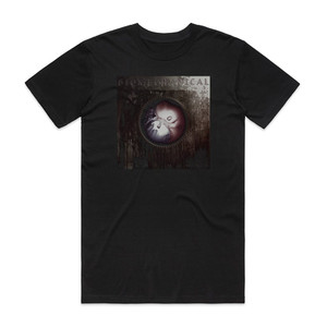 Biomechanical Eight Moons Album Cover T-Shirt Black