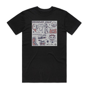 Broadway Calls Sad In The City Album Cover T-Shirt Black Broadway Calls Sad In The City Album Cover T-Shirt Black