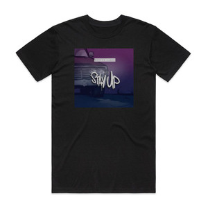 Beacon Light Stay Up Album Cover T-Shirt Black Beacon Light Stay Up Album Cover T-Shirt Black
