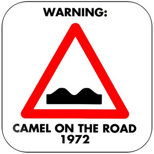 Camel Warning Camel On The Road 1972 Album Cover Sticker Album Cover Sticker Camel Warning Camel On The Road 1972 Album Cover Sticker Album Cover Sticker