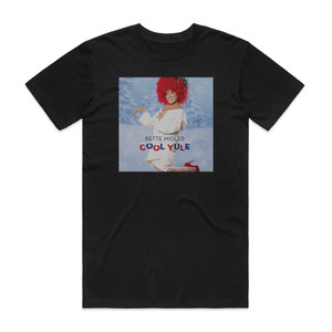 Bette Midler Cool Yule Album Cover T-Shirt Black
