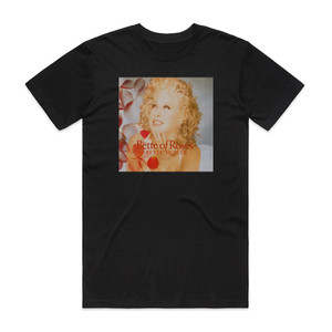 Bette Midler Bette Of Roses Album Cover T-Shirt Black Bette Midler Bette Of Roses Album Cover T-Shirt Black