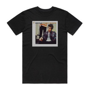Bob Dylan Highway 61 Revisited Album Cover T-Shirt Black Bob Dylan Highway 61 Revisited Album Cover T-Shirt Black