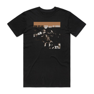 Bob Dylan Time Out Of Mind Album Cover T-Shirt Black Bob Dylan Time Out Of Mind Album Cover T-Shirt Black