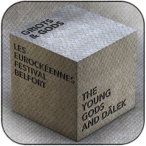 The Young Gods Griots Gods Album Cover Sticker The Young Gods Griots Gods Album Cover Sticker