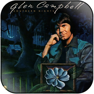 Glen Campbell Southern Nights Album Cover Sticker Album Cover Sticker Glen Campbell Southern Nights Album Cover Sticker Album Cover Sticker