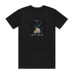 Can Atilla Ems I Rumi Album Cover T-Shirt Black Can Atilla Ems I Rumi Album Cover T-Shirt Black