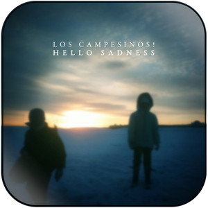 Los Campesinos Hello Sadness Album Cover Sticker Album Cover Sticker