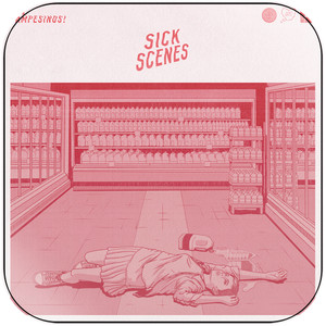 Los Campesinos Sick Scenes Album Cover Sticker Album Cover Sticker Los Campesinos Sick Scenes Album Cover Sticker Album Cover Sticker