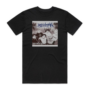 Crazy Town Drowning Album Cover T-Shirt Black Crazy Town Drowning Album Cover T-Shirt Black