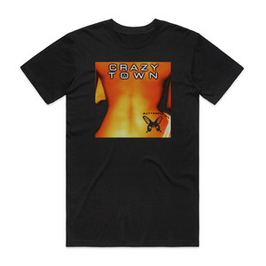 Crazy Town Butterfly 2 Album Cover T-Shirt Black Crazy Town Butterfly 2 Album Cover T-Shirt Black