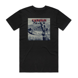 Caravan Palace Clash Remixes Album Cover T-Shirt Black Caravan Palace Clash Remixes Album Cover T-Shirt Black