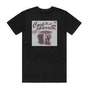 Cock Sparrer True Grit 2 Album Cover T-Shirt Black Cock Sparrer True Grit 2 Album Cover T-Shirt Black