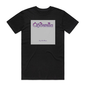 Cinderella Long Cold Winter 1 Album Cover T-Shirt Black