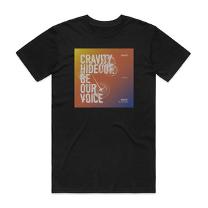 CRAVITY Season 3 Hideout Be Our Voice Album Cover T-Shirt Black