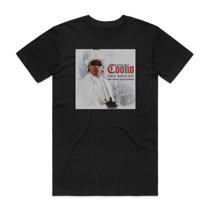 Coolio The Return Of The Gangsta Album Cover T-Shirt Black Coolio The Return Of The Gangsta Album Cover T-Shirt Black