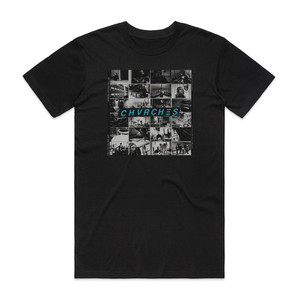 CHVRCHES Hansa Session Album Cover T-Shirt Black CHVRCHES Hansa Session Album Cover T-Shirt Black