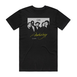 CAN Anthology 25 Years Album Cover T-Shirt Black CAN Anthology 25 Years Album Cover T-Shirt Black