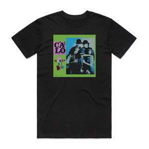 Calo Lengua De Hoy Album Cover T-Shirt Black Calo Lengua De Hoy Album Cover T-Shirt Black
