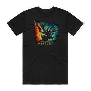 Cirque du Soleil Mystre Album Cover T-Shirt Black Cirque du Soleil Mystre Album Cover T-Shirt Black