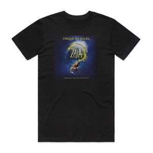 Cirque du Soleil Zaia Album Cover T-Shirt Black Cirque du Soleil Zaia Album Cover T-Shirt Black