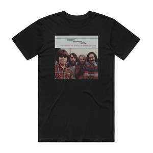 Creedence Clearwater Revival Run Through The Jungle Up Around The Bend 2 Album Cover T-Shirt Black