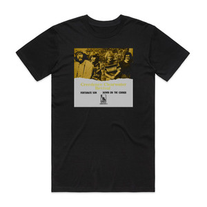 Creedence Clearwater Revival Fortunate Son 1 Album Cover T-Shirt Black Creedence Clearwater Revival Fortunate Son 1 Album Cover T-Shirt Black
