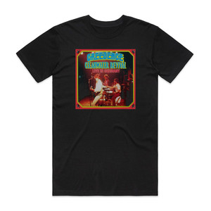 Creedence Clearwater Revival Live In Germany Album Cover T-Shirt Black Creedence Clearwater Revival Live In Germany Album Cover T-Shirt Black